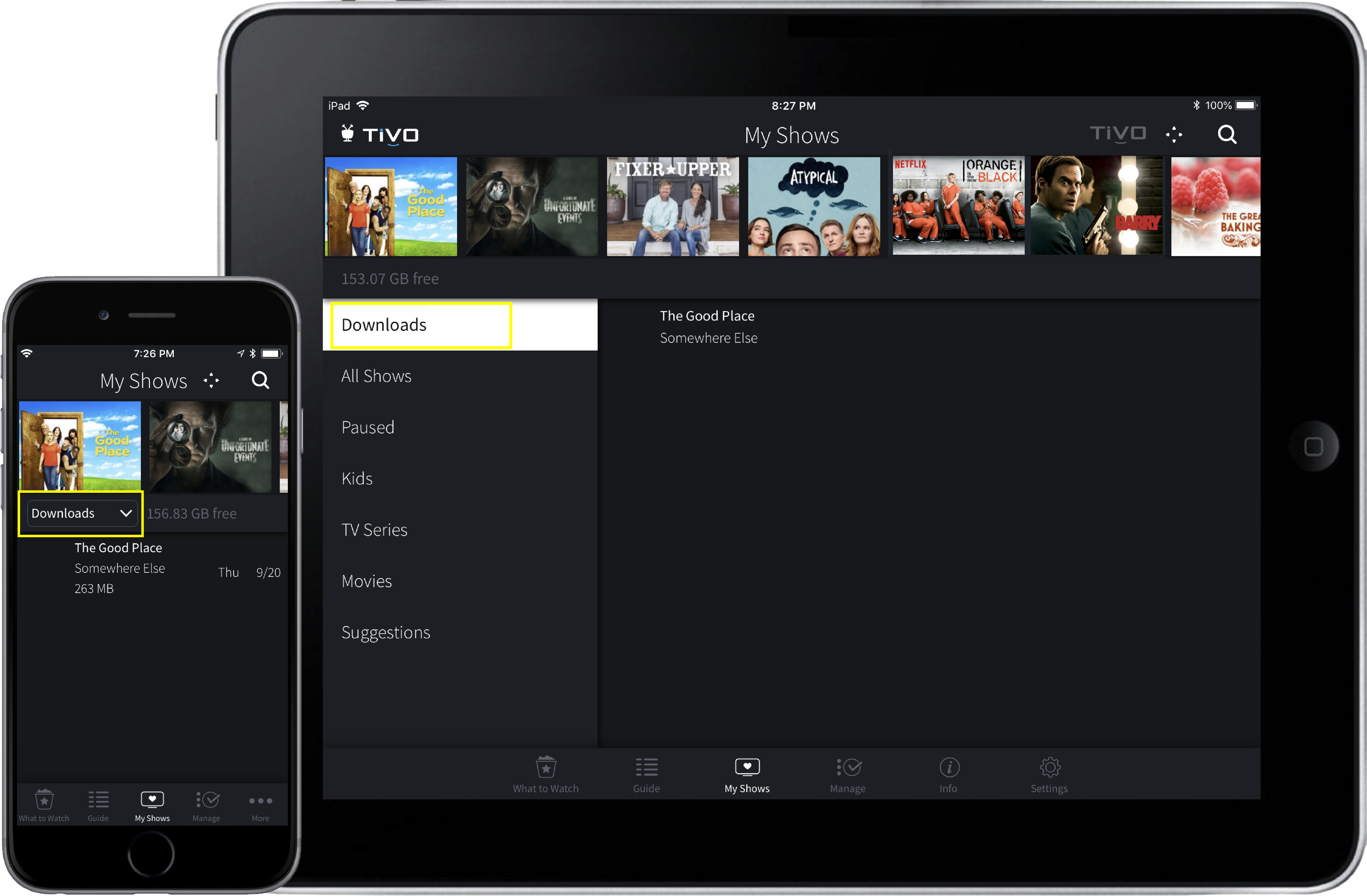 Streaming & Downloading (Mobile)